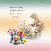 Daisies in a Jelly Jar
