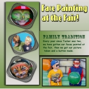 Face Painting at The Fair