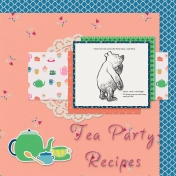 Tea Party Recipes Cover Page