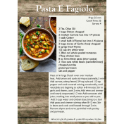 Recipe:Pasta E Fagioli