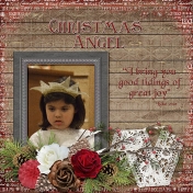 Christmas Angel Teyla