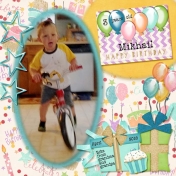 Mikhail's birthday bike