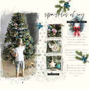 Sparkles of Joy (The tree is up)