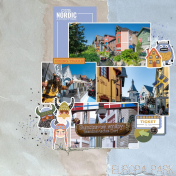 Skandinavisches dorf Europa Park