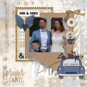 Mr & Mrs (digital layout)