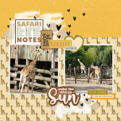 On the Savanna (digital layout)