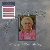 Betty's 89th