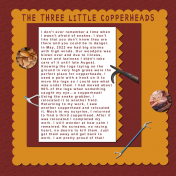 Three Little Copperheads