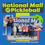 Pickleball On the Mall