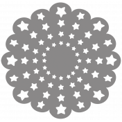 Star Doily Shape Template