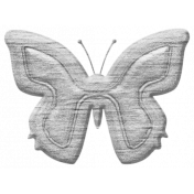 Wood Butterfly Template 