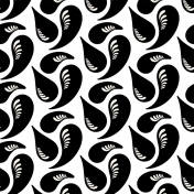 Paisley 06- Paper Template- Large