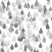 Blended Raindrops Paper Overlay