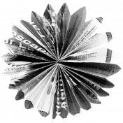 Accordion Flower Template 017