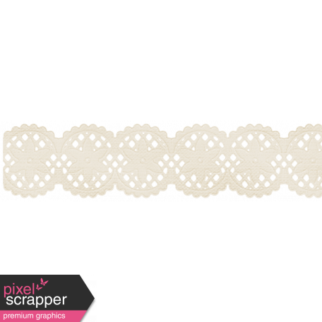 Oh Baby, Baby - White Scalloped Paper Border