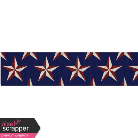 USA Stars Ribbon