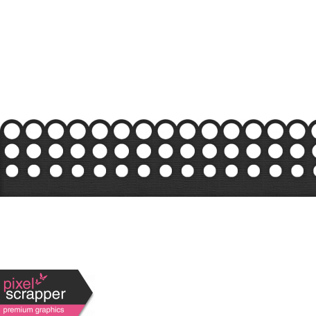 Scalloped 08 - Black