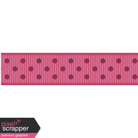 Medium Ribbon - Polka Dots 01 - Pink & Purple