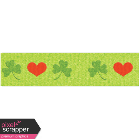 The Lucky One - Green Shamrock Ribbon