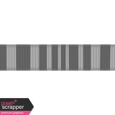 Thin Ribbon Template - Stripes 04