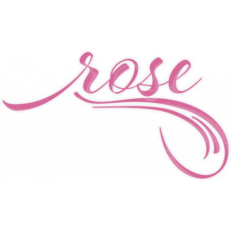 Rose Word Art graphic by Gina Jones | DigitalScrapbook.com Digital ...