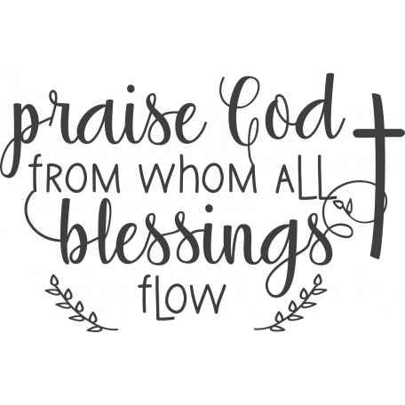 Praise God {Stamp}