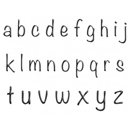 Noteworthy Font Lowercase Alphabet graphic by Laura Reed