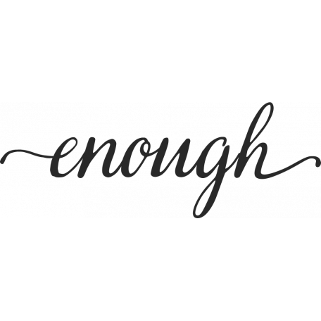 Already There Enough Word Stamp graphic by Violet Irisovna ...