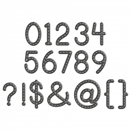 Alpha Template Kit #51 Numbers graphic by Marisa Lerin ...