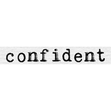 Confidence Word Snippet Confident graphic by Marisa Lerin |  DigitalScrapbook.com Digital Scrapbooking