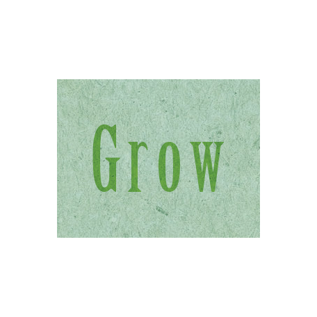 Spring Day - Grow Word Art graphic by Janet Kemp | DigitalScrapbook.com