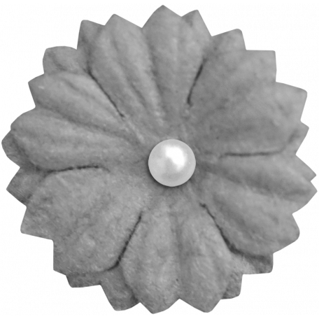 Fabric Flower Template 080 graphic by Janet Kemp | DigitalScrapbook.com