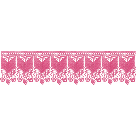 All the Princesses - Dark Pink Lace graphic by Janet Kemp