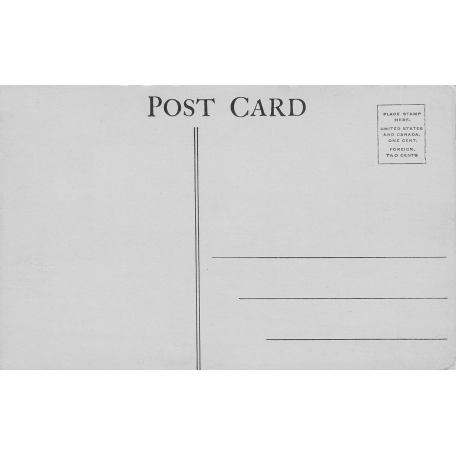 post card note example