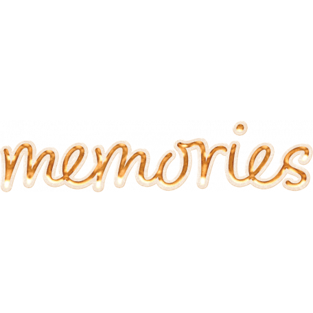 Flurries Memories Word Art graphic by Jessica Dunn ☀️
