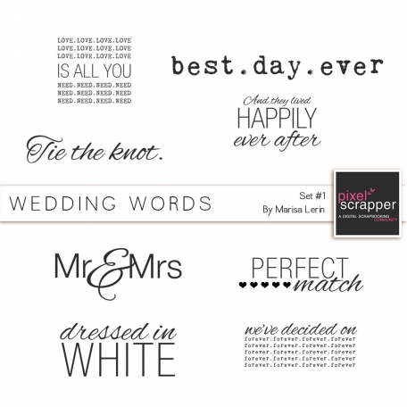 Wedding Words