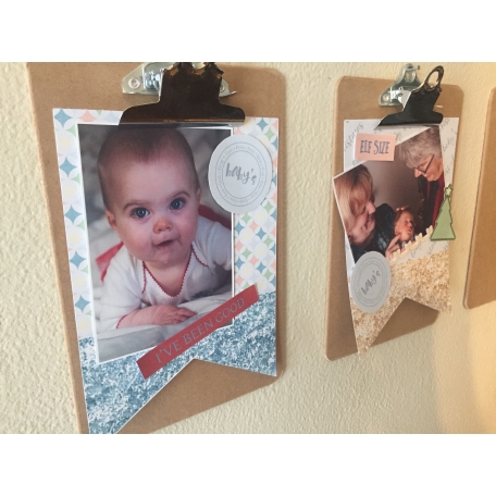 Baby's First Christmas Photo Display