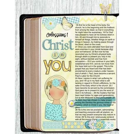 Christ in You Bible Journaling Page