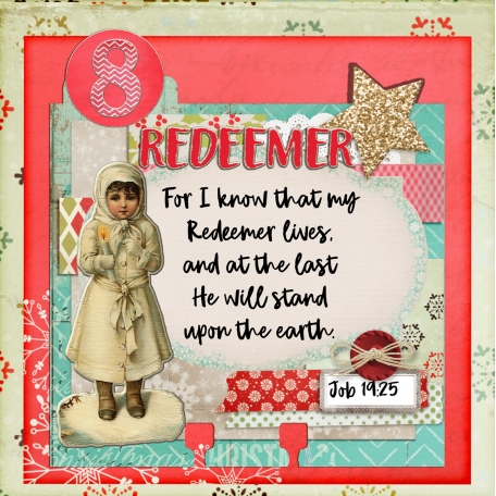 December Daily Faith Dex Card Titles Of Christ: Redeemer