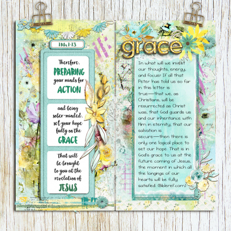 Grace Bible Journal Travelers Notebook