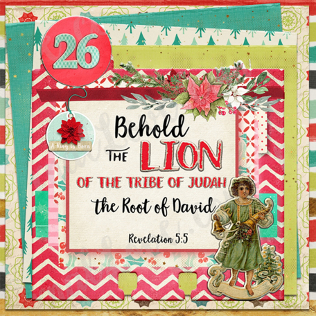 Titles Of Christ December Daily: Day 26. Lion