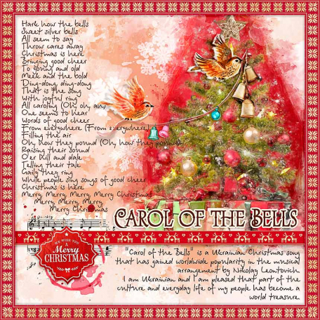 Carol of the Bells by Valentina Zotova | DigitalScrapbook.com Digital ...