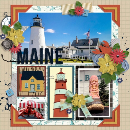 50 States: Maine