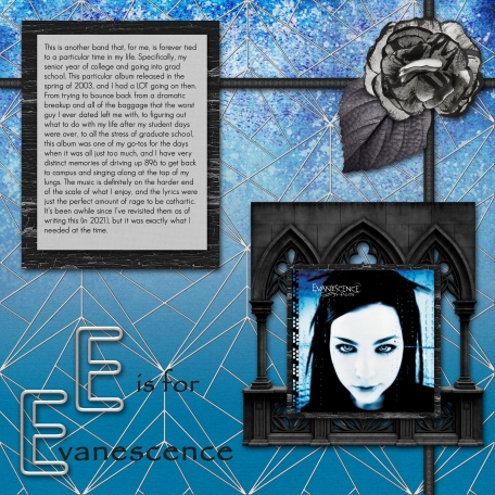 All About Music - E is for Evanescence