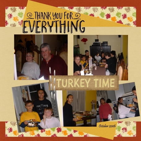 Canadian Thanksgiving 2006
