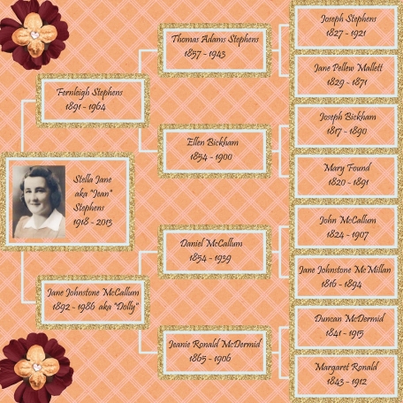  Grandma Jean's Family tree