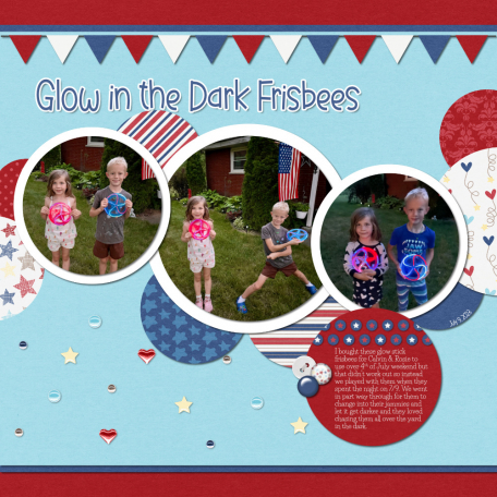 Glow in the Dark Frisbees