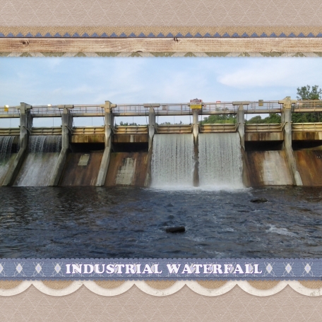 Industrial Waterfall