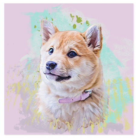 CINNA - pet portrait for charity