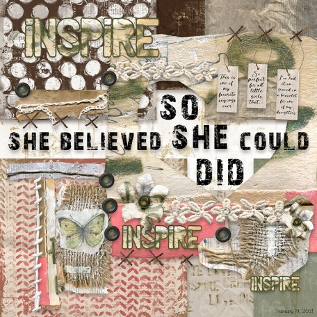 She Believed She Could...So She Did